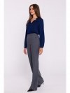 Stylove S371 Spodnie rozszerzane na dole - szare