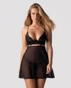 Obsessive Nutris babydoll i stringi