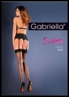 Gabriella Pończochy do paska - wzór EROTICA CALZE EFFI Czarne