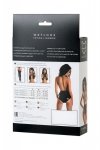 Glossy Wetlook body dress KIARA - black