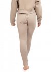 D Karen Legginsy DK-K-B13 CAPPUCCINO BAWEŁNA PRĄŻKI