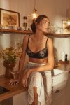 Gorteks Chica biustonosz push-up z ozdobną koronką