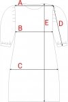 BeWear B291 Sukienka z bufiastymi rękawami - wrzosowa