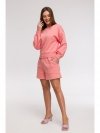 BeWear B293 Bluza z otwartymi plecami - koralowa