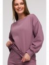 BeWear B293 Bluza z otwartymi plecami - wrzosowa