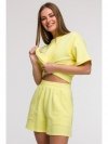 BeWear B295 Szorty z kieszeniami - cytrynowe