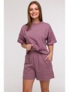 BeWear B295 Szorty z kieszeniami - wrzosowe