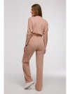 BeWear B296 Spodnie dresowe z przeszyciami - mokka