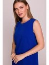 Stylove S408 Sukienka bez rękawów - chabrowa