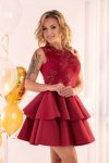 Merribel Karieela Wine Red 90543 sukienka
