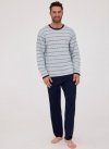 CORNETTE PIŻAMA MĘSKA VARIOUS 138/53 DR R.3XL-5XL