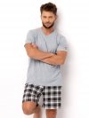 KEY PIŻAMA MĘSKA MNS 460 KR R.3XL-4XL