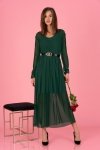 Merribel Sukienka Mariedam Dark Green + pasek GRAETIS!
