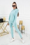 Vittoria Ventini Komplet dzianinowy Kim Pearl Buttons PU1121 Mint