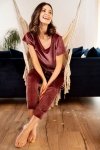 Babella Dres Audrey Burgundowy