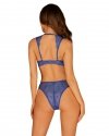 Obsessive Komplet Giselia set 2-częściowy Niebieski