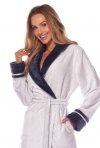 L&L Szlafrok Claudia 2206 Perłowy