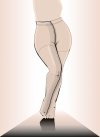 Fiore Rajstopy Plus Size