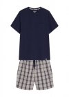 Henderson Piżama Dexter 42617-59X Granatowa