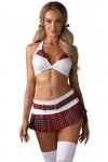 Obsessive Schooly bielizna nocna sexy kostium