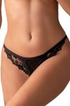 Obsessive Letica Crotchless Thong bielizna majtki stringi