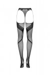 Obsessive Crotchless Tights S336 bielizna wyrób pończoszniczy rajstopy