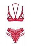 Obsessive Cupide Desir 2-pcs set bielizna nocna komplet biustonosz + stringi