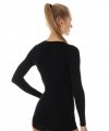 Brubeck Koszulka LS 0090W czarna