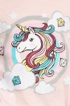 Cornette Piżama Unicorn 459/96 różowa