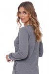 Doctornap Koszula nocna TM 4534 ciemnoszara
