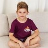Doctornap Piżama dziecięca PDU 7202 burgundy