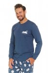 Doctornap Piżama męska PMB 7112 deep blue