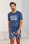 Doctornap Piżama męska PMB 7204 deep blue