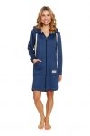 Doctornap Szlafrok damski SMZ 7228 indigo mel.