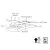 Esotiq-Henderson Koszulka T-line 19407 beżowa