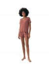 Esotiq-Henderson Piżama damska Noves 43022 mauve