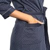 Italian Fashion Szlafrok Montana rękaw 3/4 granatowy