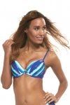 Kris line Biustonosz kąpielowy Hokkaido brassiere navyblue