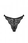Obsessive Figi stringi Bellastia czarne