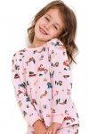Taro Piżama Laura 2834 01  różowa