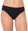 Sloggi Figi Cotton Lace Tai czarne 3-pak