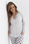 Piżama Cana 149 dł/r M-XL rozpinana