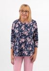 Piżama Martel Maria II 201 3/4 M-2XL damska rozpinana
