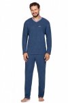 Piżama Regina 592 dł/r Frotte M-XL męska