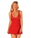 Koszula Obsessive Luvae Babydoll Red S-XL