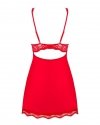 Koszula Obsessive Luvae Babydoll Red S-XL