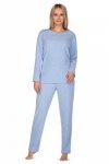 Piżama Regina 643 dł/r Frotte M-XL  damska