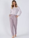 Piżama Leveza Bogda 1502 7/8 M-2XL