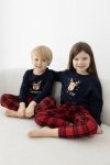 Piżama Sensis Lucy Kids Girl dł/r Christmas 134-152