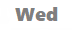 wed